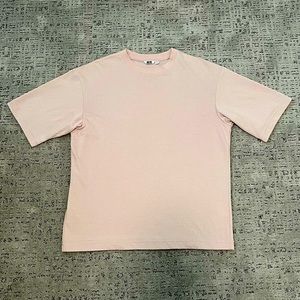 Uniqlo AIRism Cotton Oversized Crewneck Tee